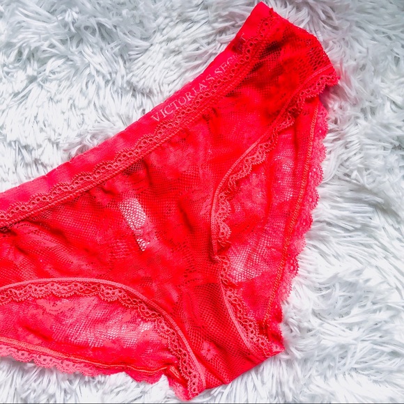 Victoria's Secret Other - Victoria’s Secret NWOT Lace Neon Bikini Panties